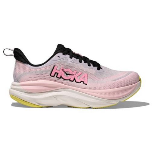 hoka skyflow running schuh pink grau women