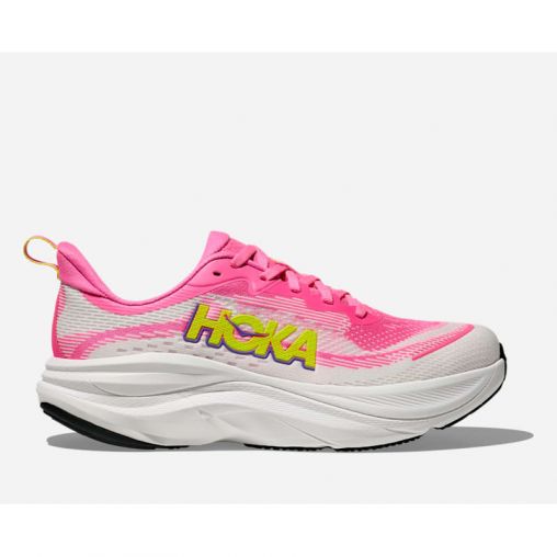 HOKA Skyflow Schuhe für Damen in Neon Rose/Neon Hoka Citrus Größe 38 2/3 | Straße
