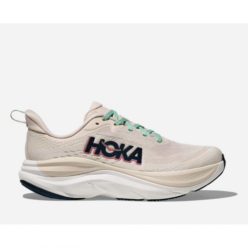 HOKA Skyflow Schuhe für Damen in Rose Cream/Alabaster Größe 43 1/3 | Straße