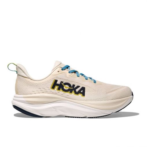 HOKA® Skyflow Laufschuhe Gr. 48, Leicht & Komfortabel in Weiß für müheloses Laufgefühl