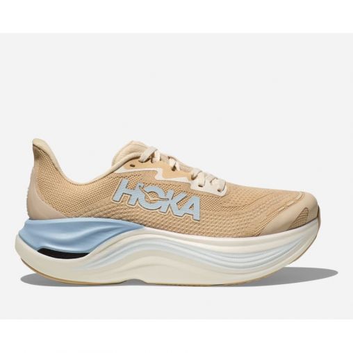 HOKA Skyward X Schuhe für Damen in Oak/Alabaster Größe 45 1/3 | Straße