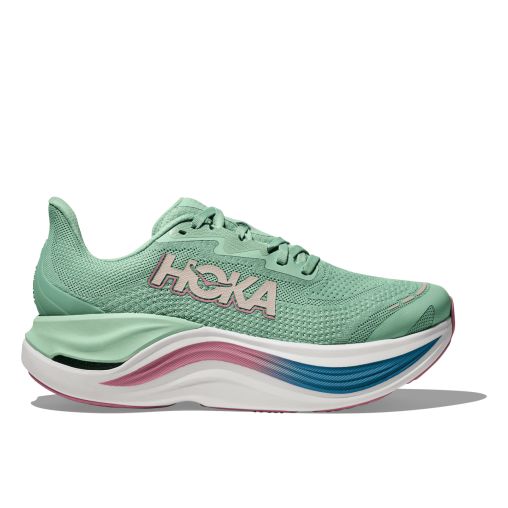 HOKA SKYWARD X Laufschuhe Damen JADEITE / DRIED ROSE 43 1/3