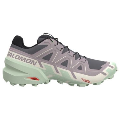 salomon speedcross 6 violett grun women s trail schuh