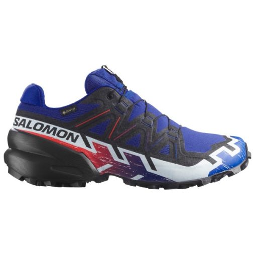Salomon - Speedcross 6 GORE-TEX Equipe - Trailrunningschuhe Gr 46 2/3 surf the web /weiß