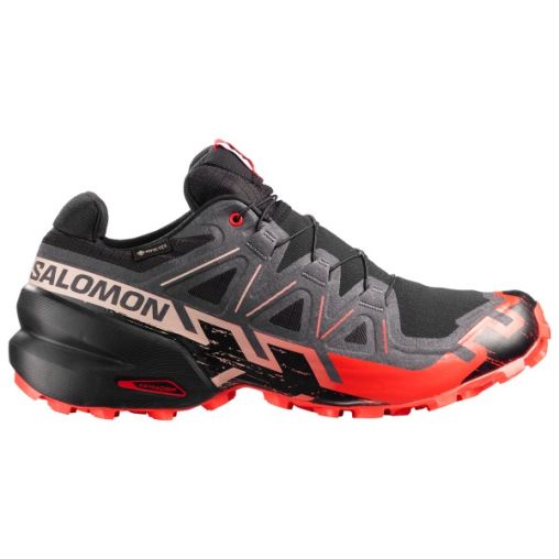 Salomon - Speedcross 6 GORE-TEX - Trailrunningschuhe Gr 45 1/3 schwarz/ almond milk