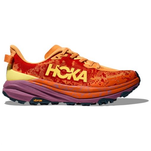 HOKA - Women's Speedgoat 6 - Trailrunningschuhe Gr 39 1/3 - Regular rot
