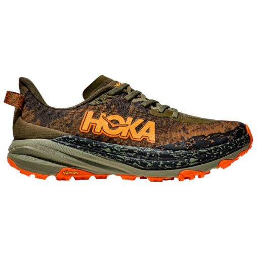 HOKA - Speedgoat 6 - Trailrunningschuhe Gr 9 - Wide braun