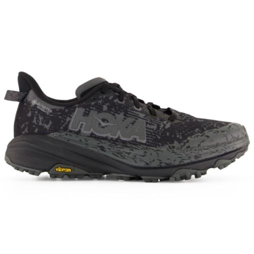 HOKA - Speedgoat 6 GTX - Trailrunningschuhe Gr 47 1/3 - Wide schwarz/ outer orbit