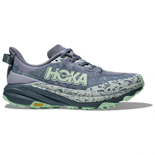 HOKA - Women's Speedgoat 6 - Trailrunningschuhe Gr 7,5 - Regular grau