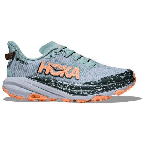 HOKA - Women's Speedgoat 6 GTX - Trailrunningschuhe Gr 38 - Regular grau