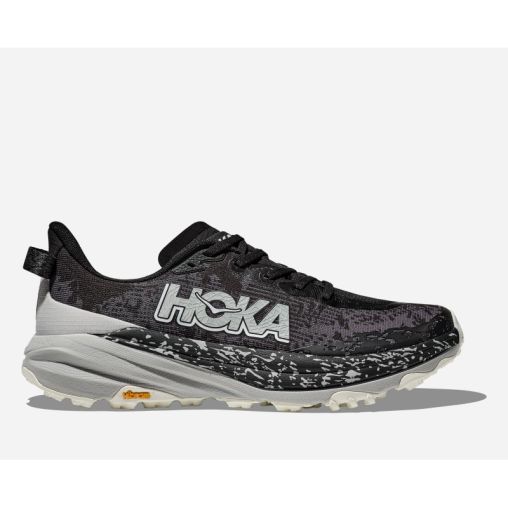HOKA Speedgoat 6 Schuhe für Herren in Black/Stardust Größe 49 1/3 | Gelände