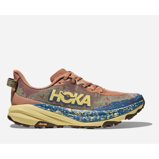 HOKA Speedgoat 6 Schuhe für Herren in Maple/Cardamom Größe 42 | Gelände