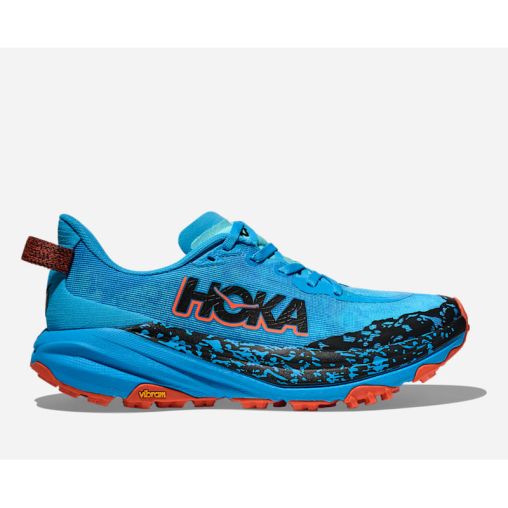 HOKA Speedgoat 6 Schuhe für Damen in Skyward Blue/Cielo Blue Größe 41 1/3 | Gelände