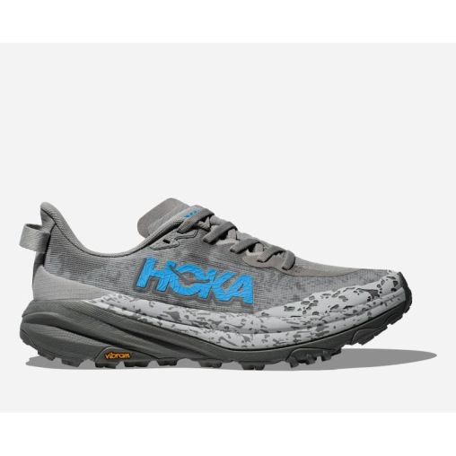 HOKA Speedgoat 6 Schuhe für Damen in Stellar Grey/Asteroid Größe 37 1/3 | Gelände