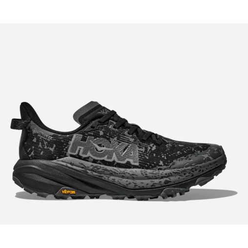 HOKA Speedgoat 6 GORE-TEX Schuhe für Damen in Black/Outer Orbit Größe 45 1/3 | Gelände