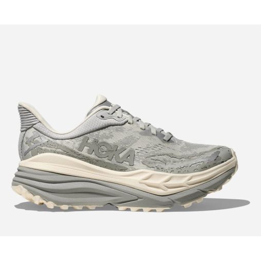 HOKA Stinson 7 Schuhe für Herren in Stardust/Alabaster Größe 42 | Gelände