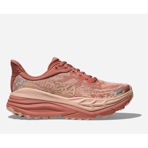 HOKA Stinson 7 Schuhe für Damen in Blush/Rose Latte Größe 38 | Gelände