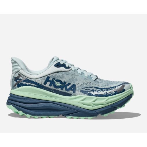 HOKA Stinson 7 Schuhe für Damen in Droplet/Thunder Cloud Größe 44 | Gelände