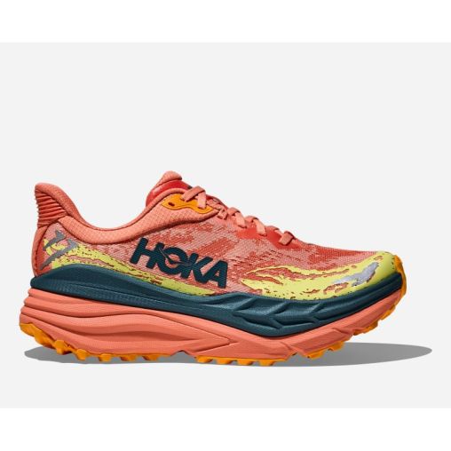 HOKA Stinson 7 Schuhe für Damen in Feldspar/Mountain Fog Größe 41 1/3 | Gelände