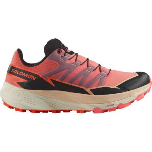 SALOMON Damen Laufschuhe SHOES THUNDERCROSS W Fuco/Black/Redora