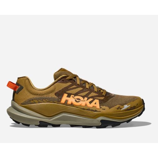 HOKA Torrent 4 Schuhe für Herren in Honey/Antique Olive Größe 42 | Gelände