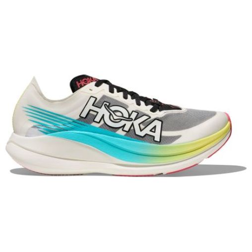 hoka rocket x 2 laufschuhe weis multicolor unisex