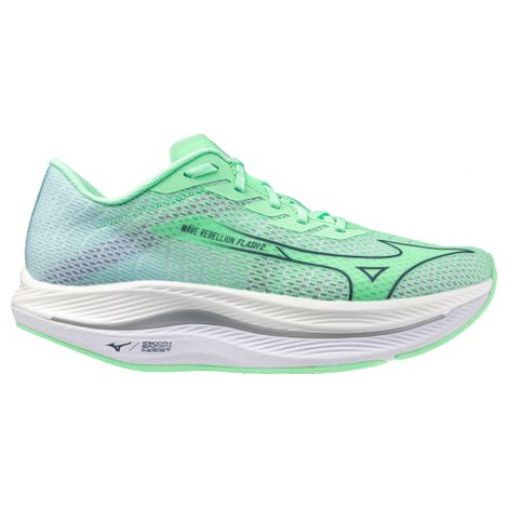 mizuno wave rebellion flash 2 laufschuhe grun herren