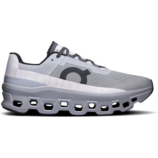 On Cloudmonster Herren Laufschuhe, grau, Größe 43