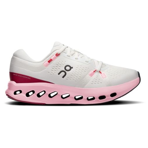 On - Women's Cloudsurfer 2 - Runningschuhe Gr 37,5 ivory / peony