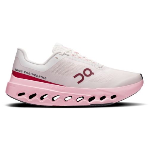 On - Women's Cloudsurfer Next - Runningschuhe Gr 38,5 peony / ivory