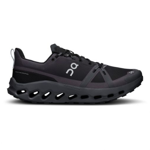 On - Cloudsurfer Trail WP - Trailrunningschuhe Gr 40 schwarz/grau