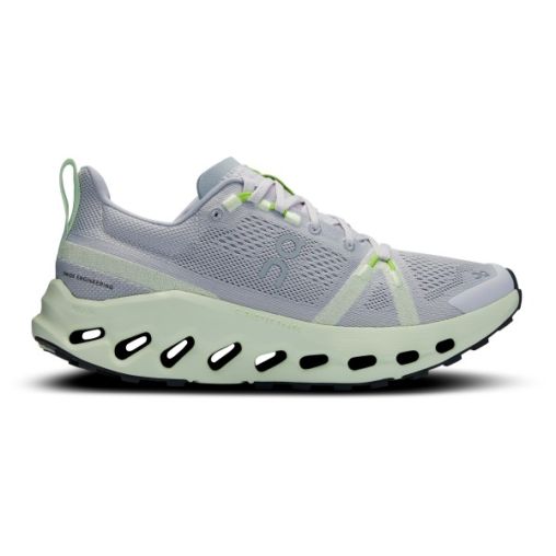 On - Women's Cloudsurfer Trail - Trailrunningschuhe Gr 43 frost / lima