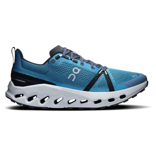 On - Cloudsurfer Trail - Trailrunningschuhe Gr 49 blau/grau