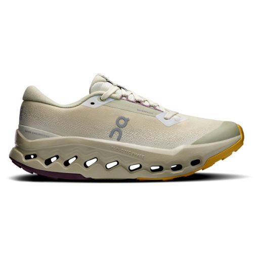On - Women's Cloudsurfer Trail 2 WP - Trailrunningschuhe Gr 37 ghost / chalk