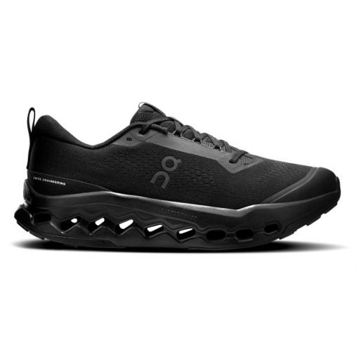On - Cloudsurfer Trail 2 - Trailrunningschuhe Gr 40 schwarz