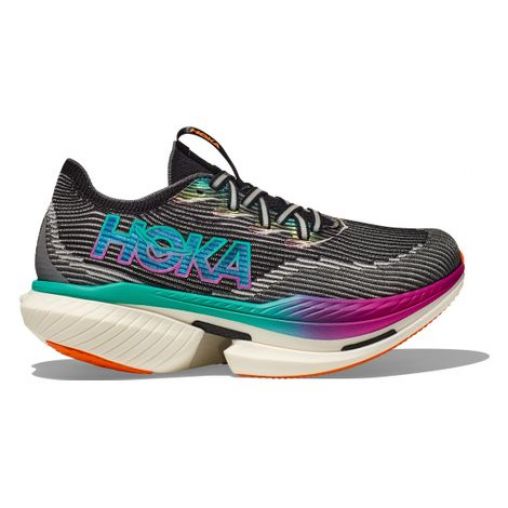 hoka cielo x1 laufschuhe schwarz grun pink unisex