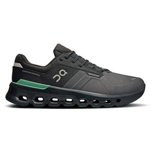 On - Cloudrunner 2 Waterproof - Runningschuhe Gr 45 grau/schwarz
