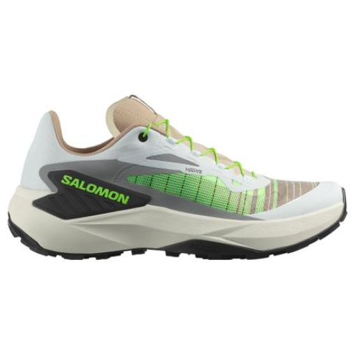 salomon genesis trailrunning schuhe weis grun herren