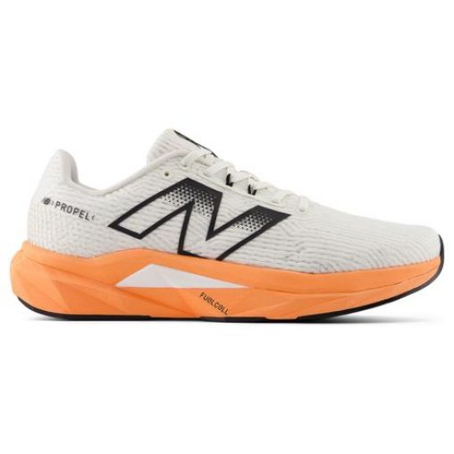 laufschuhe new balance fuelcell propel v5 weis orange herren