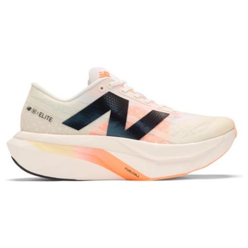 running schuhe new balance fuelcell supercomp elite v4 weis orange damen