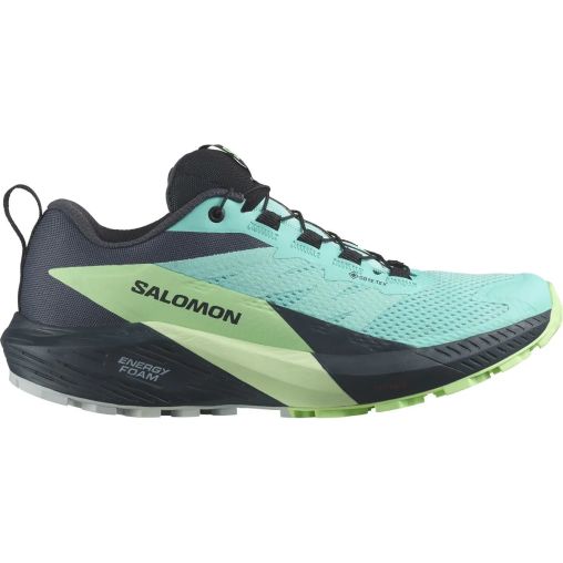 Salomon Sense Ride 5 GTX Damen Trailrunningschuhe, blau, Größe 38 ⅔
