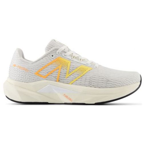 running schuhe new balance fuelcell propel v5 weis gelb damen