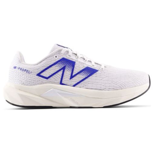 new balance fuelcell propel v5 weis blau manner laufschuhe