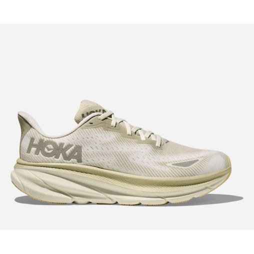 HOKA Clifton 9 GORE-TEX Schuhe für Herren in Oyster Mushroom/Truffle Salt Größe 46 2/3 | Straße