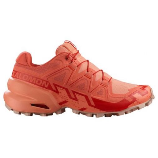 salomon speedcross 6 koralle damen trailrunning schuhe