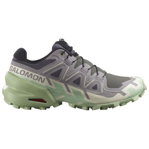Salomon - Women's Speedcross 6 - Trailrunningschuhe Gr 40 2/3 - Regular castlerock /grün