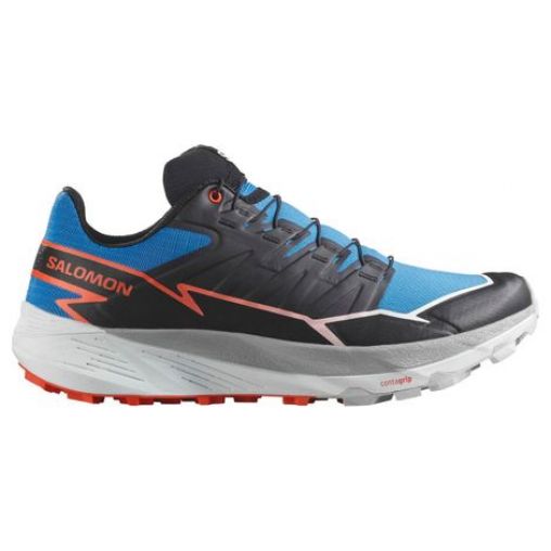 salomon thundercross trailrunning schuhe blau schwarz rot herren