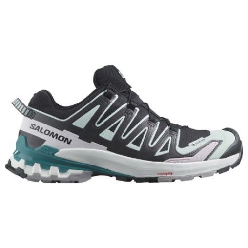 salomon xa pro 3d v9 gore tex damen  p trailrunning schuhe  p schwarz grun pink