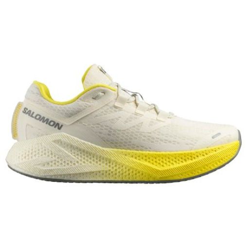 salomon aero glide 3 running schuhe weis gelb herren