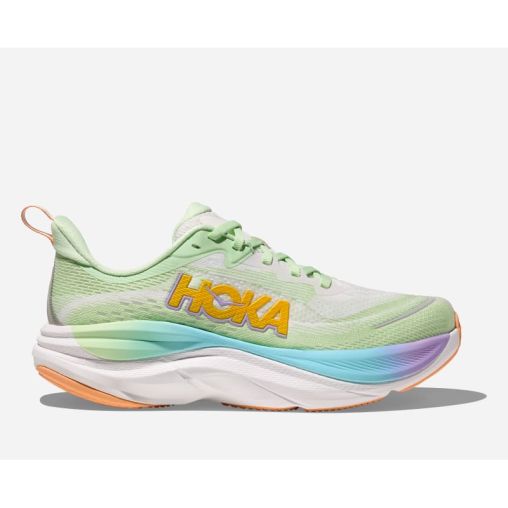 HOKA Skyflow Schuhe für Herren in Luna Moth/White Größe 46 | Straße